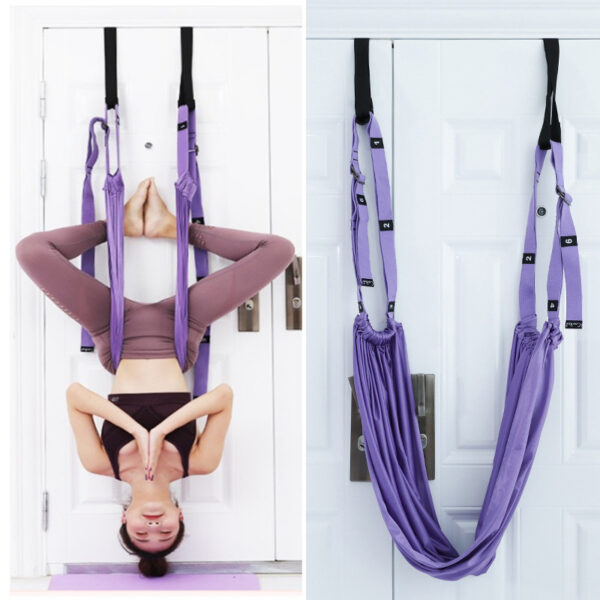 Fitness Hip Stretch Yoga Belt Inverted Rope Pull Stretch Belt Split Lower Waist Trainer - Image 7