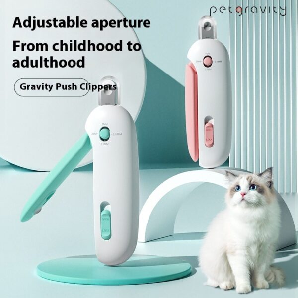 Cat Nail Scissors With Gravity Push Scissors - Image 10