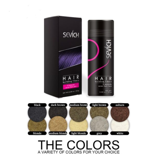 Hair Building Fibers Keratin Thicker Anti Hair Loss Products Concealer Refill Thickening Fiber Hair Powders Growth - Image 4