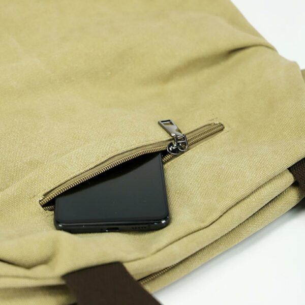 Korean Casual Simple Art Canvas Bag - Image 3