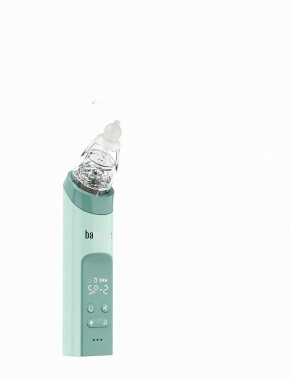 Nasal Aspirator Baby Electric Nasal Aspirator Newborn Baby Nose Cleaner Beauty Instrument Blackhead Remover Bab 2 In 1 - Image 4