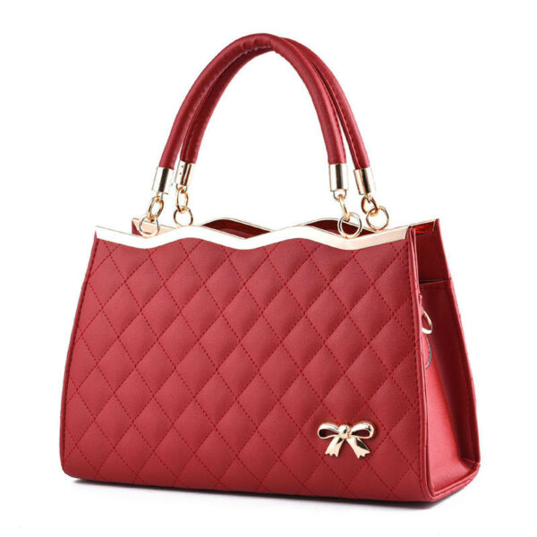 Crossbody shoulder bag with bow - Image 4