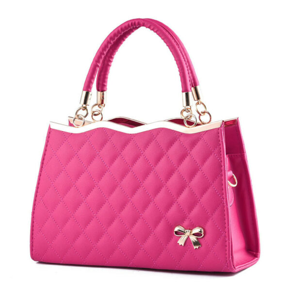 Crossbody shoulder bag with bow - Image 3