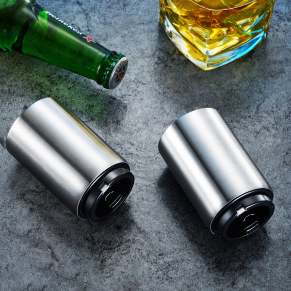 Creative Stainless Steel Beer Bottle Opener Web Celebrity Bar Press Opener Bottle Opener Automatic Summer Party - Image 6