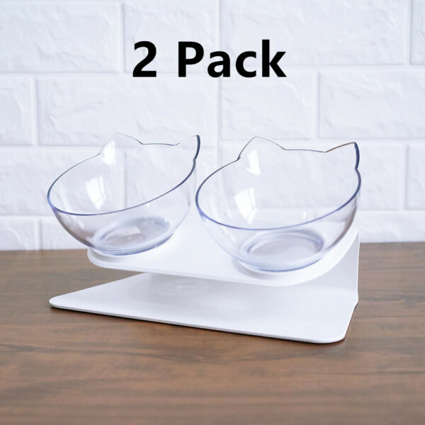 Cat Double Bowl Cat Food Bowl Protects Cervical Vertebra - Image 4