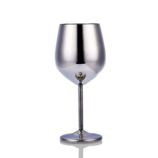 Stainless steel wine glass - Image 3