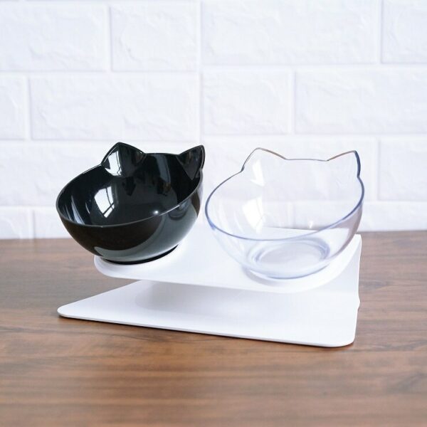 Cat Double Bowl Cat Food Bowl Protects Cervical Vertebra - Image 10
