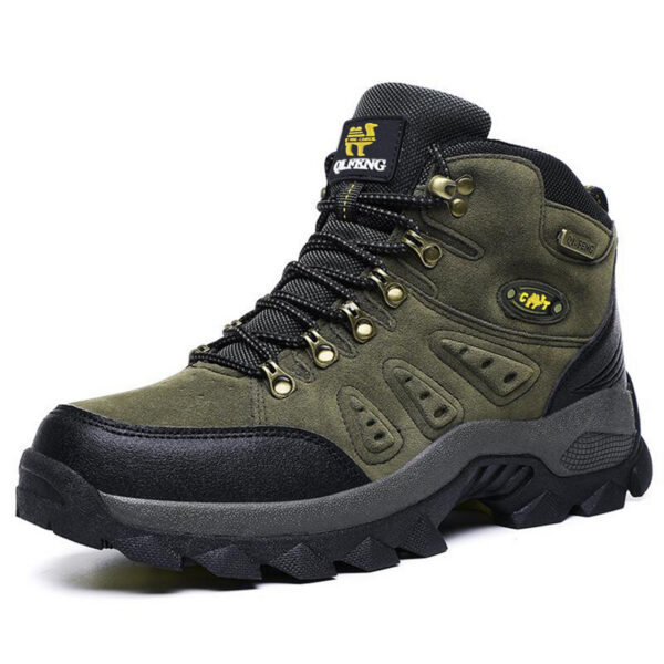 New Large Size Outdoor Hiking Hiking Men'S Sports Running Cross-Country Travel Plus Velvet Warm Cotton Shoes - Image 3