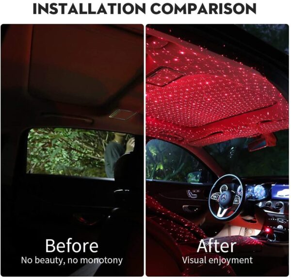 Star Light Projector Party Lights USB LED Light Interior Lighting LED Interior Car Lights Starry Sky Galaxy Night Lights - Image 10