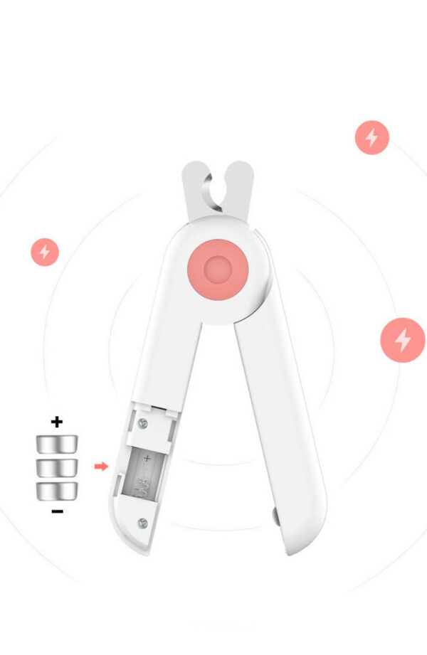 LED Light-Emitting Professional Pet Nail Clippers Dog Cat Cutter - Image 3