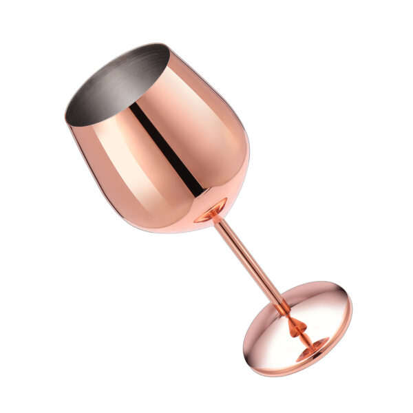 Stainless steel wine glass - Image 9