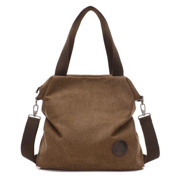 Korean Casual Simple Art Canvas Bag - Image 7