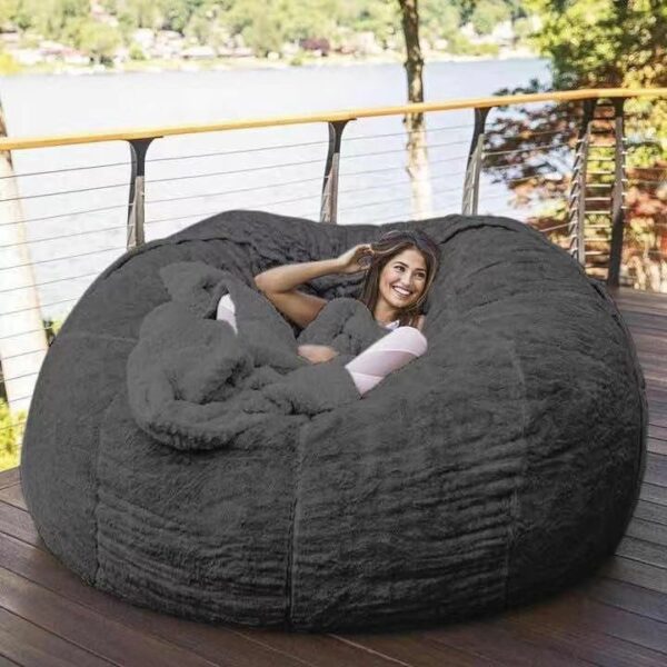 Lazy Sofa Bean Bag Chair Foam Furniture Bean Bag - Image 7
