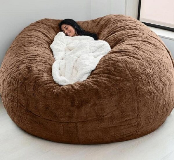 Lazy Sofa Bean Bag Chair Foam Furniture Bean Bag - Image 2