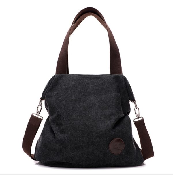 Korean Casual Simple Art Canvas Bag - Image 8
