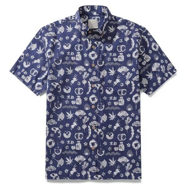 New Men's Shirt Hawaiian Tropical Style Animal Alohacamisha Style Street Digital Printing - Image 6
