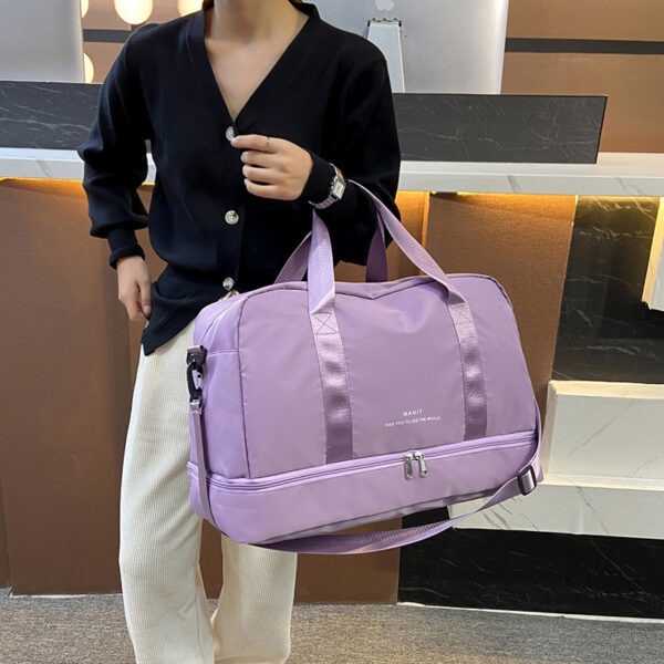 Large Capacity Travel Bag Short Business Trip Tote Bag Lightweight Luggage Bag - Image 4