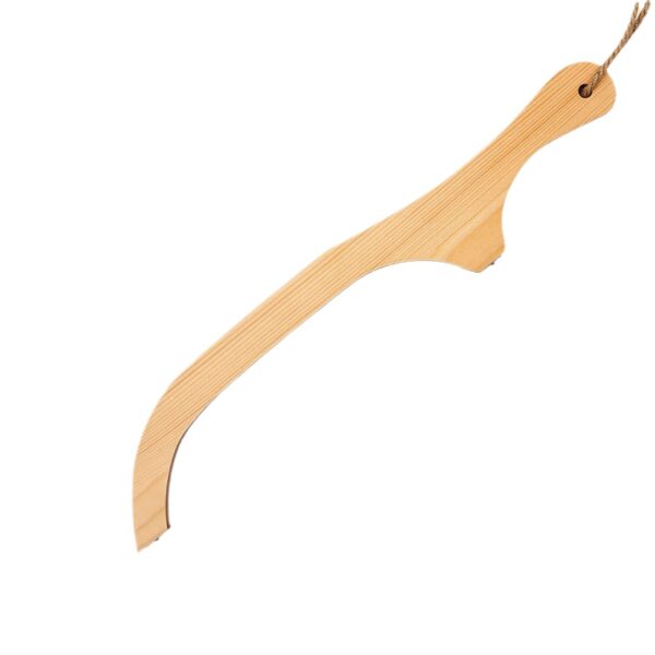 Wooden Bread Slicing Knife With Serrated Teeth - Image 3