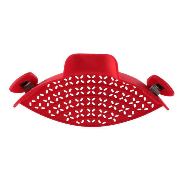 Kitchen Gadgets Silicone Pot Side Drain Stopper - Image 9