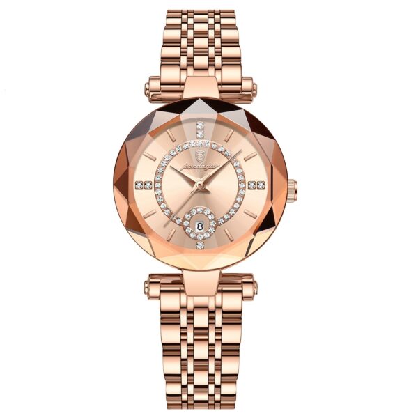 Women's Waterproof Alloy Watch Ultra-thin Fashion Quartz Watch - Image 6
