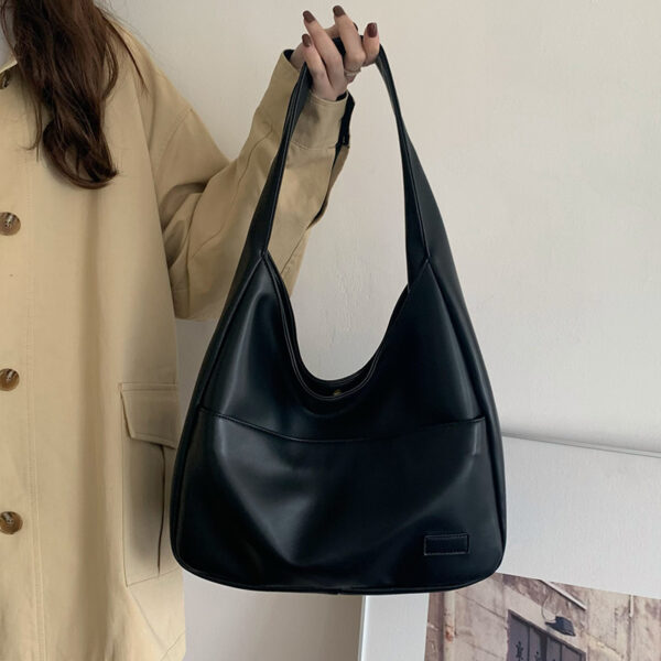 Fashion Tote Bag Large Capacity Casual Shoulder Bag Women's Commuting Handbag College Student - Image 7