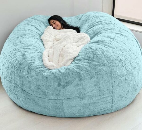 Lazy Sofa Bean Bag Chair Foam Furniture Bean Bag - Image 3
