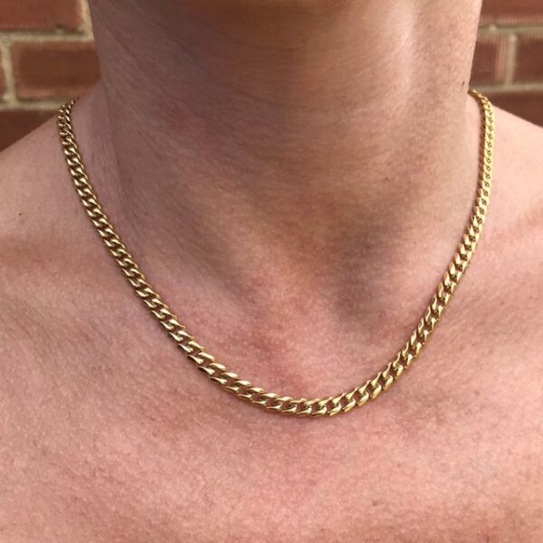 Temperament Fashion Cube Rope Chain Men Necklace - Image 5