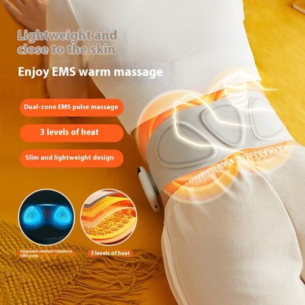 EMS Waist Massager Heating And Warming Palace Waist Supporter - Image 3