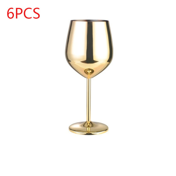 Stainless steel wine glass - Image 6