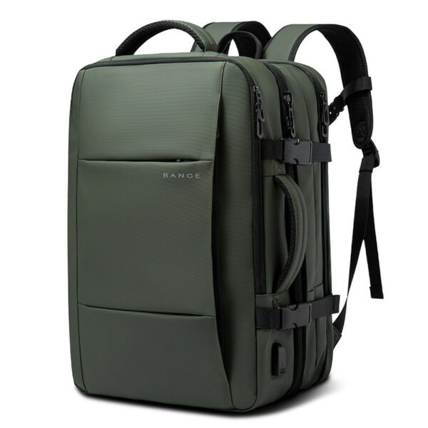 Foldable Large Capacity Business Backpack Men's Travel Bag Waterproof Backpack - Image 6