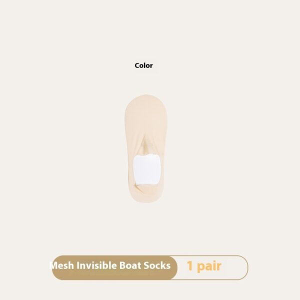 Women's Summer Thin Breathable Traceless Invisible Socks - Image 5
