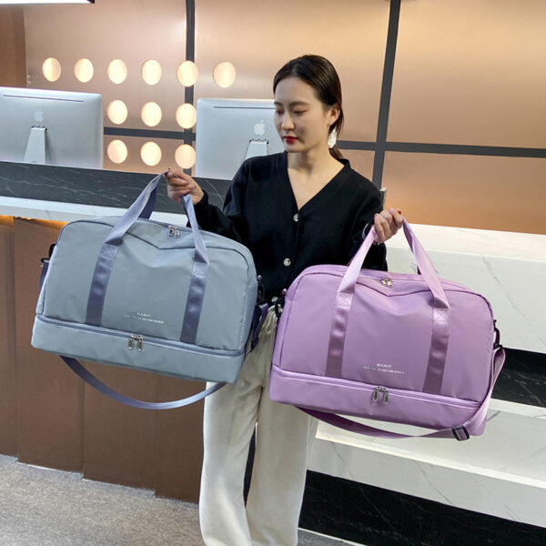 Large Capacity Travel Bag Short Business Trip Tote Bag Lightweight Luggage Bag - Image 8