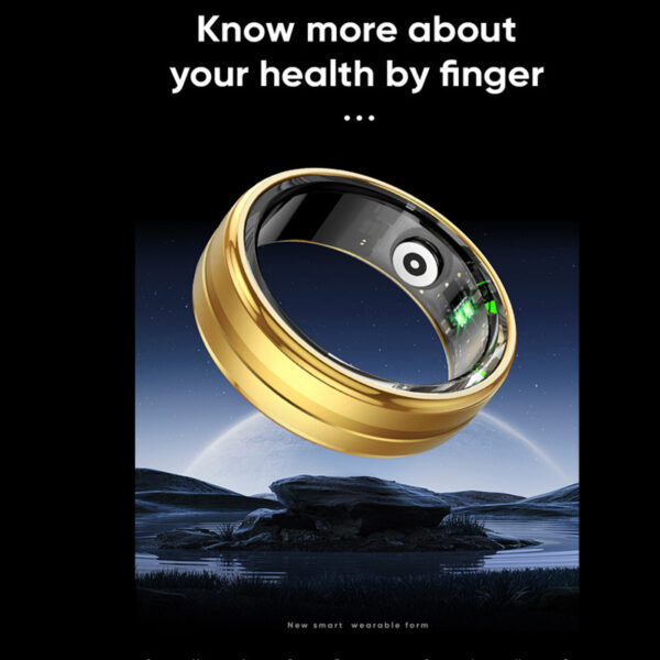 New Healthy Heart Rate Blood Oxygen Sleep Monitoring Endurance R6 Smart Ring - Image 4