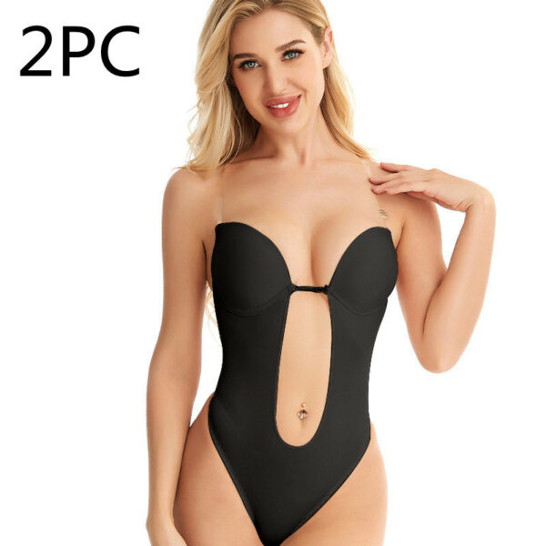 One-piece Underwear Bra Tube Top Tube Top Big Breasts Show Small Artifact Bra - Image 4