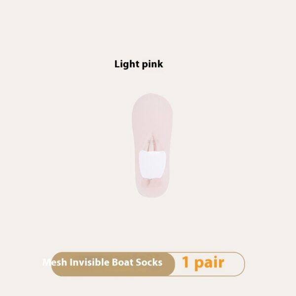 Women's Summer Thin Breathable Traceless Invisible Socks - Image 4