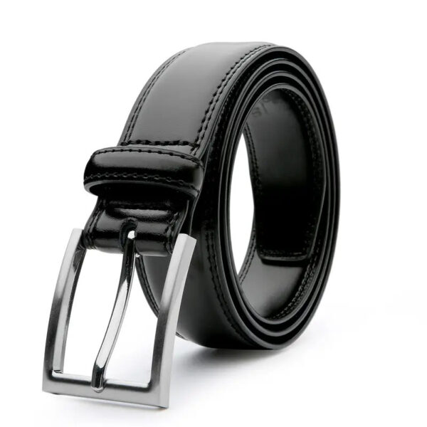 Men's Belt Pin Buckle Real Cowhide - Image 7