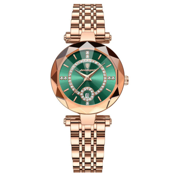 Women's Waterproof Alloy Watch Ultra-thin Fashion Quartz Watch - Image 3