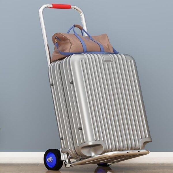 Hand Buggy Foldable And Portable Luggage Shopping Shopping Shopping Shopping Load - Image 2