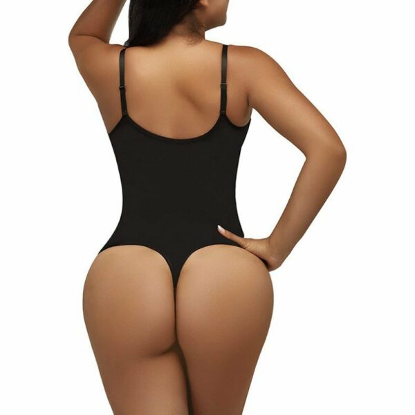 Women's Suspender Jumpsuit Fashion Casual Seamless Slim Body-shaping Corsets Bodysuit - Image 3