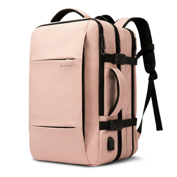 Foldable Large Capacity Business Backpack Men's Travel Bag Waterproof Backpack - Image 10