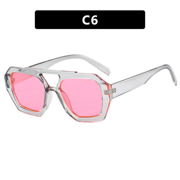 Ins Big Frame Leopard Sunglasses Summer Sunshade Beach Vacation Glasses - Image 5