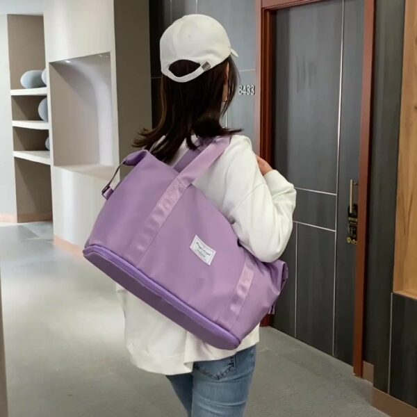 Large Capacity Travel Bag Fitness Gym Shoulder Bag For Workout Yoga Outdoor - Image 9