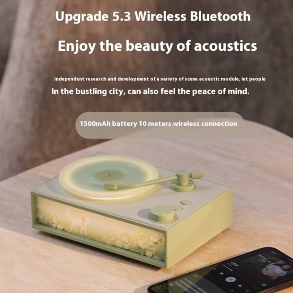 Desktop Fragrance Vinyl Bluetooth Speaker - Image 5