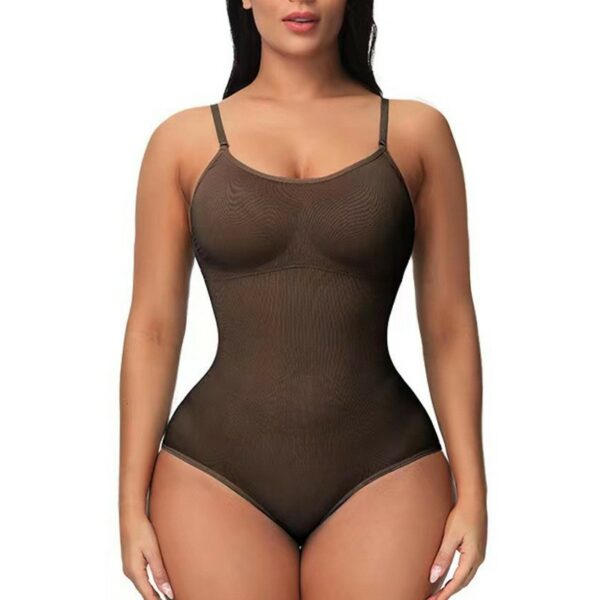 Women's Suspender Jumpsuit Fashion Casual Seamless Slim Body-shaping Corsets Bodysuit - Image 7
