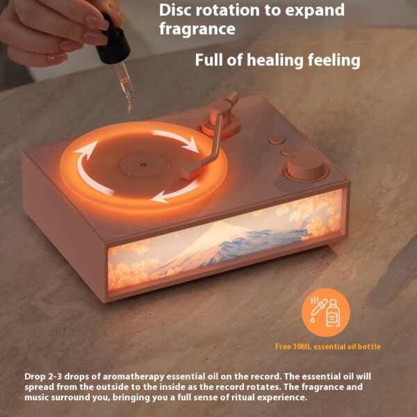 Desktop Fragrance Vinyl Bluetooth Speaker - Image 6