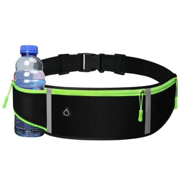 Sports Waist Bag With Pocket Light Slim Zip Running Belt - Image 3