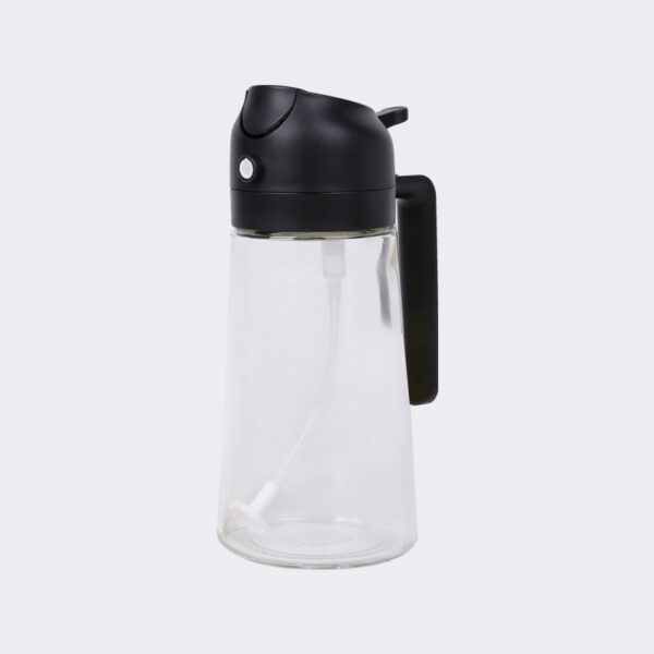 New Two-in-one Glass Oil Pot Kitchen Soy Sauce Bottle Atomization Bottle - Image 4