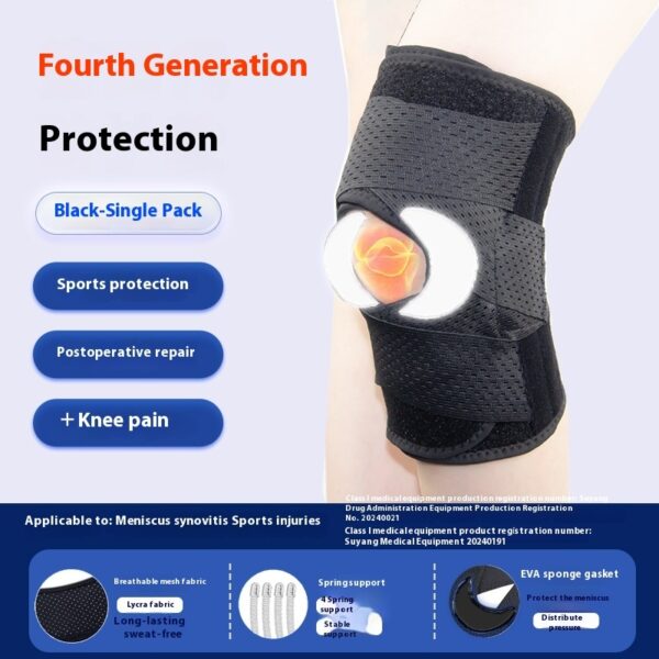 Summer Thin Knee Pads For Basketball Cycling And Running - Image 4