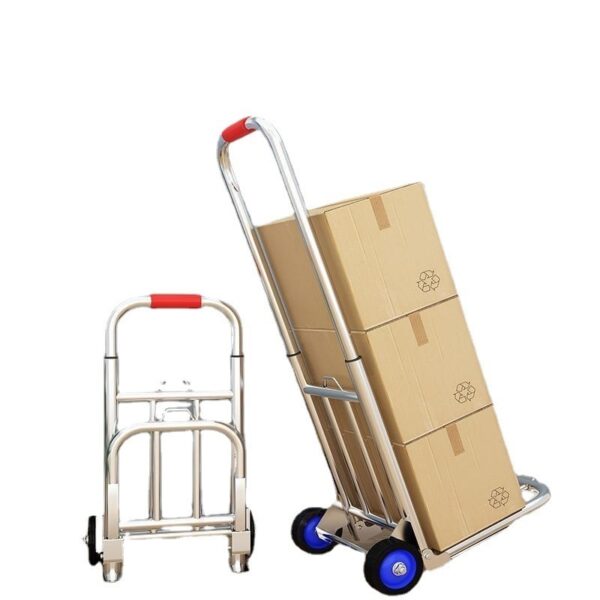 Hand Buggy Foldable And Portable Luggage Shopping Shopping Shopping Shopping Load - Image 7