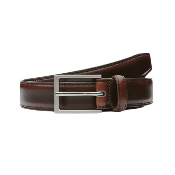 Men's Belt Pin Buckle Real Cowhide - Image 5